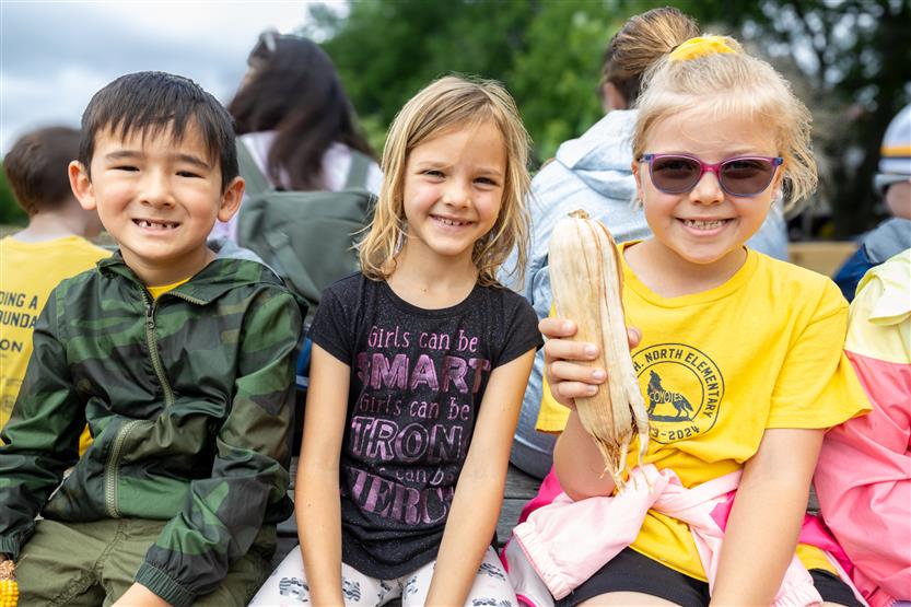Students outside